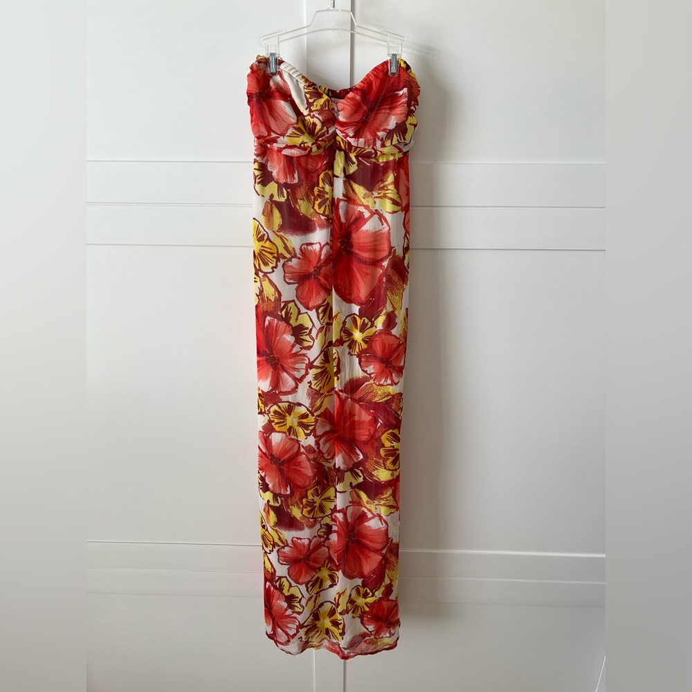 Xhilaration Small Strapless Maxi Dress